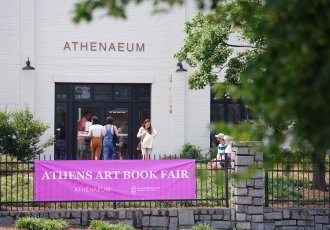 2023 Athens Art Book Fair. Image by Sidney Chansamone.