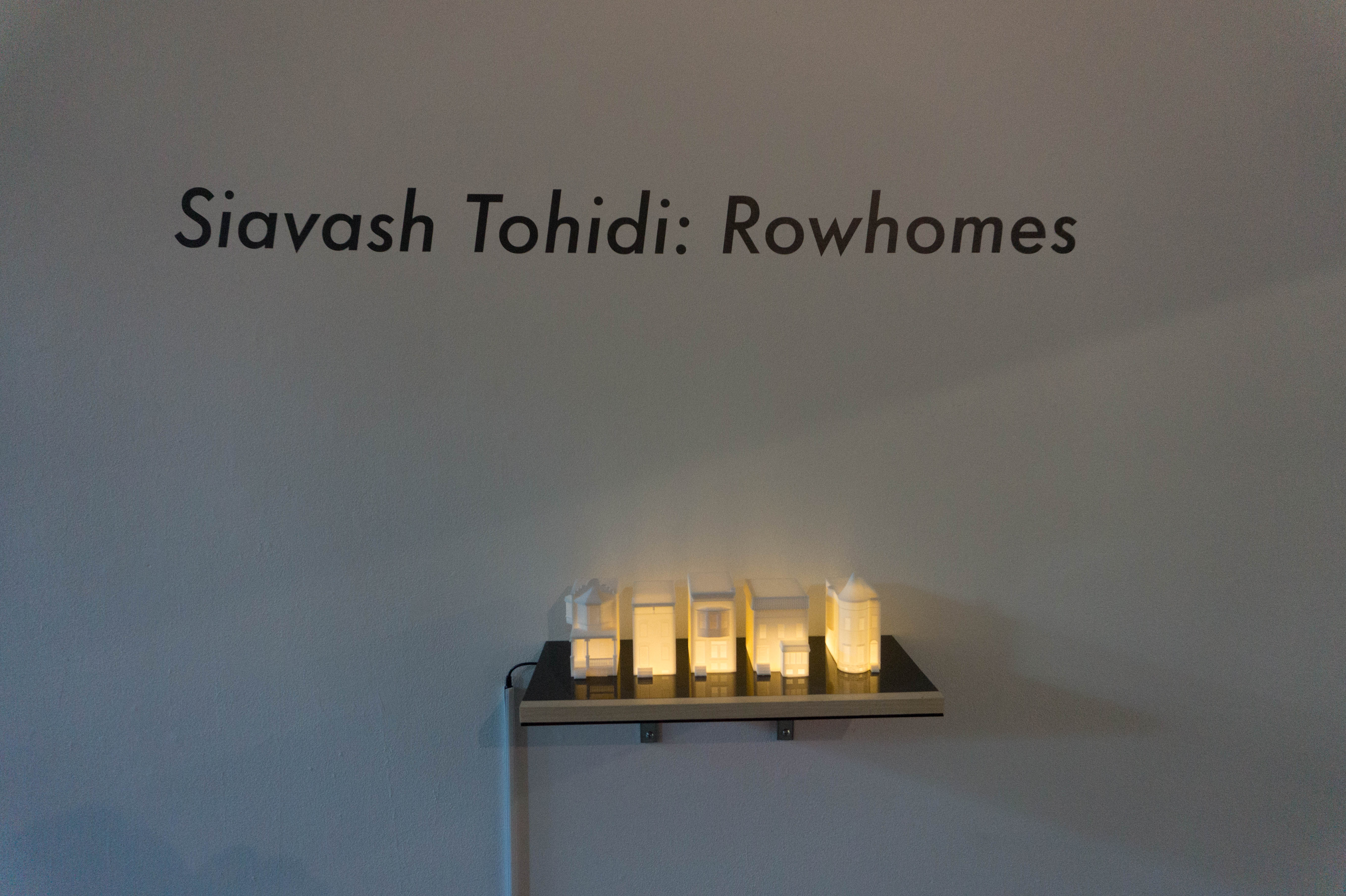 Siavash Tohidi: Rowhomes