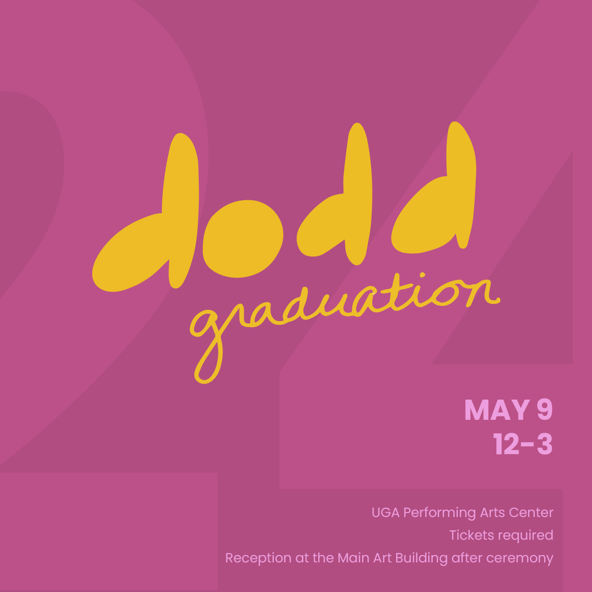 Dodd Graduation May 9 2024