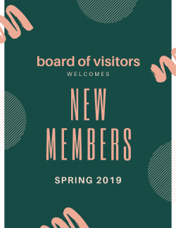 New Members Join the Board of Visitors