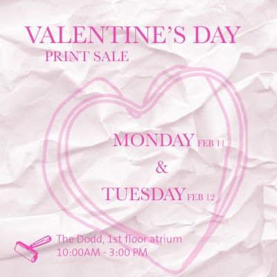 Valentine's Day Print Sale