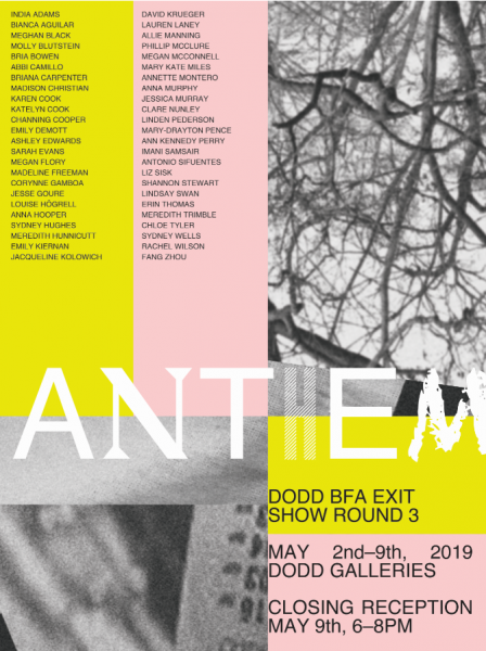 BFA Exit Round 3: Anthem Exhibition Reception