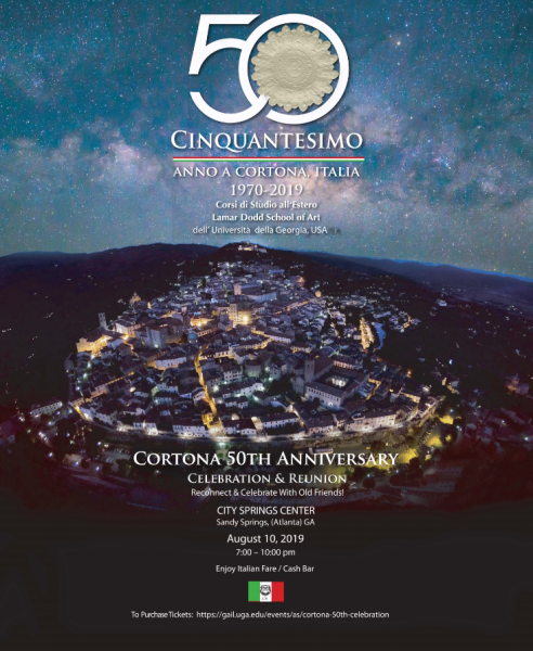 Cinquantesimo, Cortona 50th Anniversary, Celebration in Atlanta