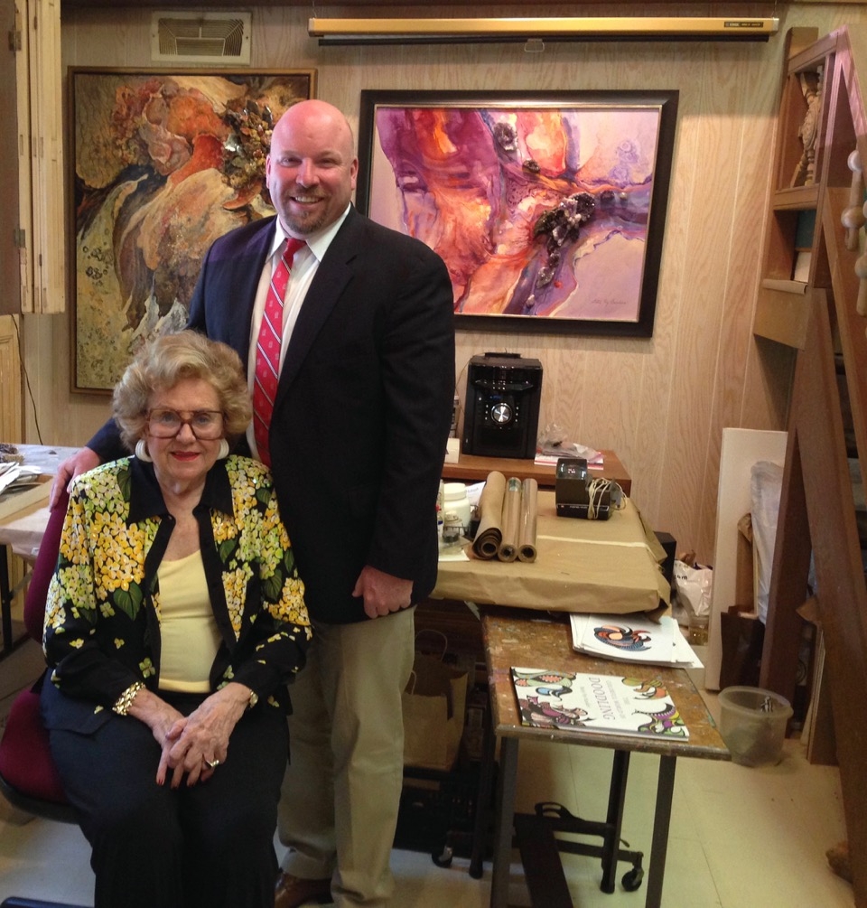 Georgia S 74th First Lady Betty Foy Sanders 47 Turns 90 On August 6 2016 Lamar Dodd School Of Art