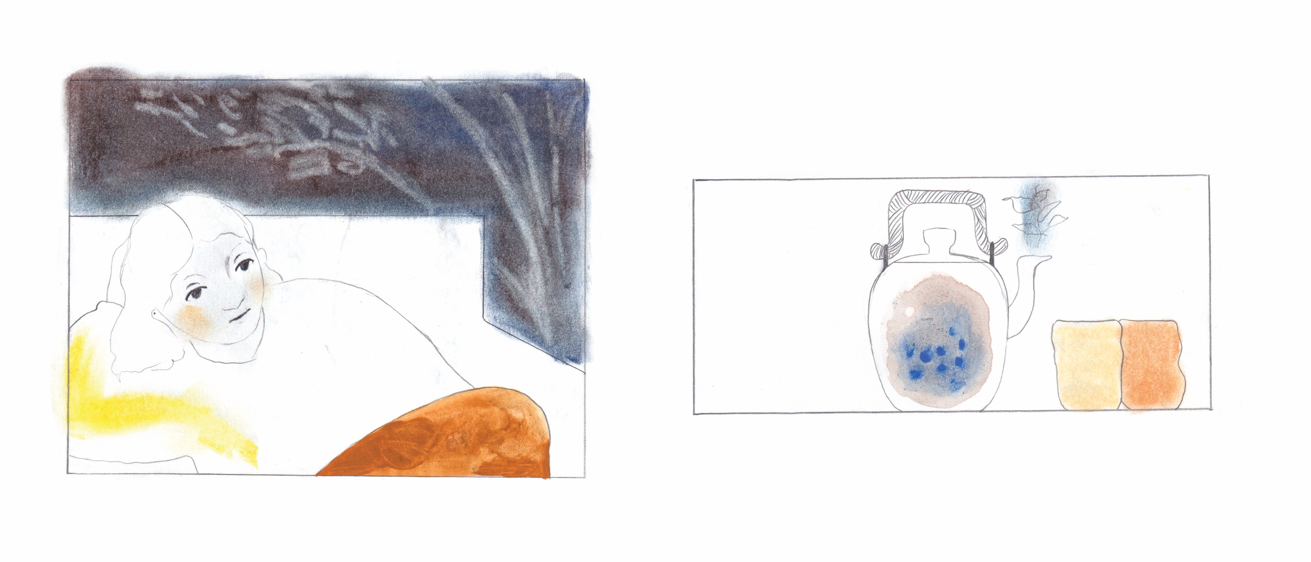 Aidan Koch, Excerpt from Stone Blue Sky, 2021. Courtesy of the artist.
