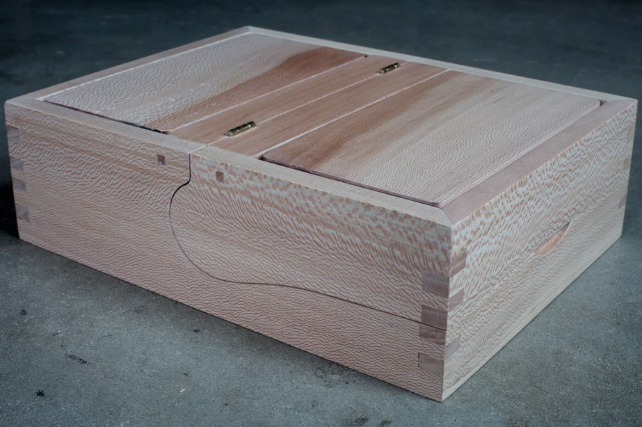 Wood box detail