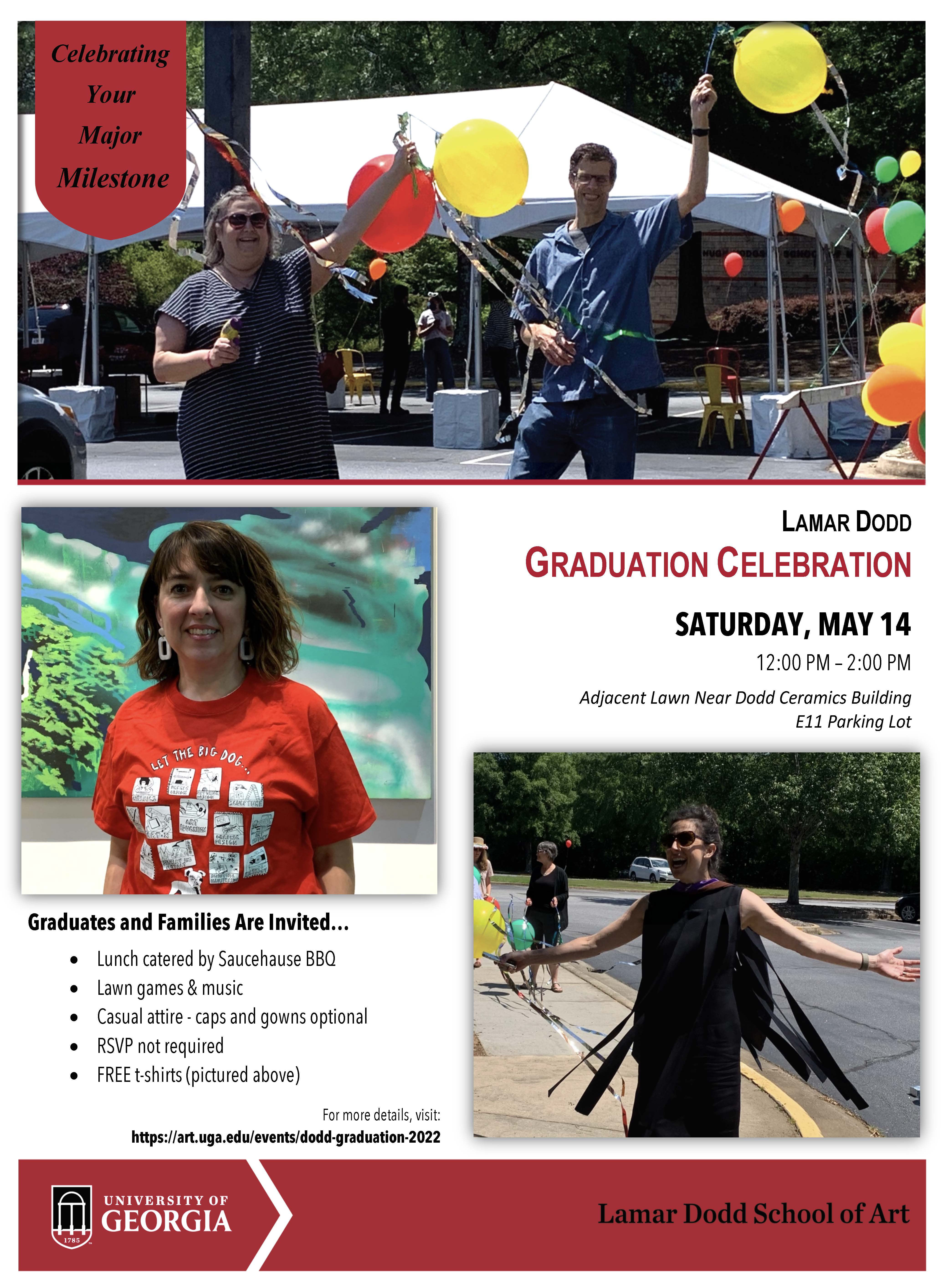 grad celebration flyer