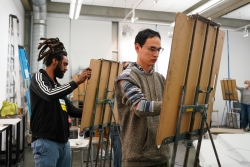 UGA Community Art School, Drawing Other Humans, Spring 2025 session. Photograph courtesy of Sidney Chansamone.