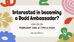 Interested in Becoming a Dodd Ambassador?