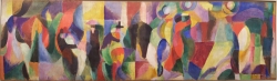 Sonia DeLaunay, "Le Bal Bullier", 1913.