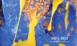 MFA 2023 exhibition catalogue cover