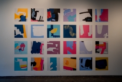 "Joe Camoosa: Shape Shifting" installation shot, courtesy of Jason Thrasher. 2024