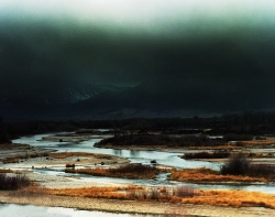 Snake River, Swan Valley, Idaho, 2021; archival pigment print; courtesy of the artist. 