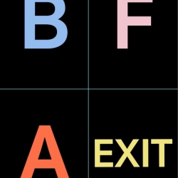 bfa exit poster
