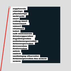 Detail, NEOLOGISMS, 2025  slinko, Photo: Jean-Sebastien Veilleux