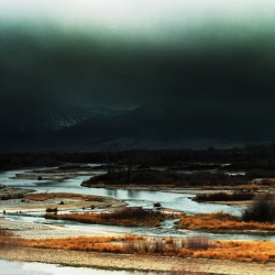 Snake River, Swan Valley, Idaho, 2021; archival pigment print; courtesy of the artist. 