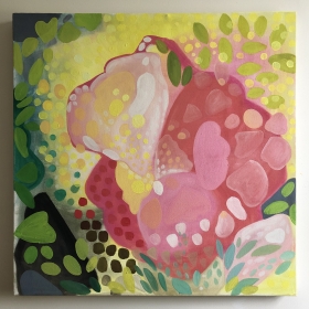 Azalea, Oil on Canvas
