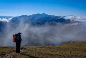 Overlooking Monarch Pass on the Colorado Trail