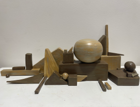 Formation, 2022, 9 in.x 14 in. x 34 in., Ceramic