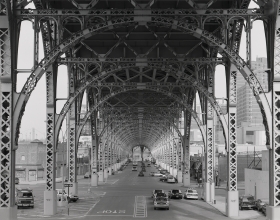 Riverside Drive Viaduct, The New York Times, New York, Silver Gelatin Print 20x24 in, 2008
