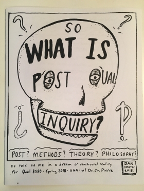 Dan Smith, What is Post Qual Inquiry?, 2018, 8.5" x 11"