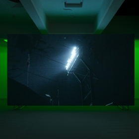 Paul Pfeiffer: Red Green Blue, still. Single-channel video with surround sound, 31 minutes 23 seconds. Courtesy Paula Cooper Gallery. © Paul Pfeiffer.