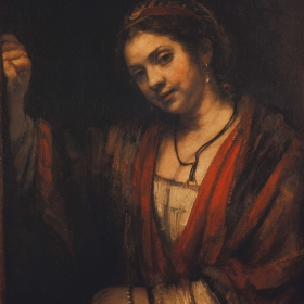 Rembrandt - Portrait of Hendrickje Stoffels