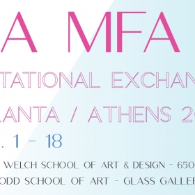 Georgia MFA Invitational Exchange Exhibition - Atlanta / Athens 2021 Oct. 1-18