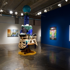 Installation view: Fountain 