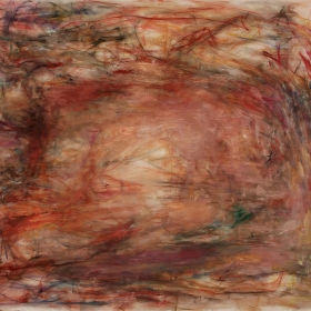 Michael Paxton, Heavy Red 2, 72" x 96" 2015