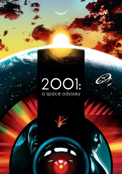 Movie poster for 2001: A Space Odyssey