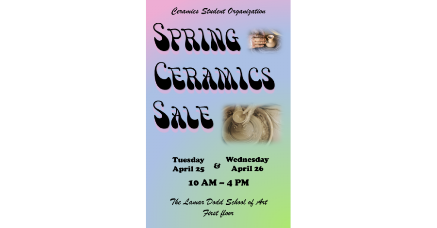 Spring 2023 Ceramic Sale banner