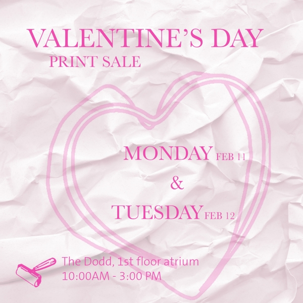 Valentine's Day Print Sale