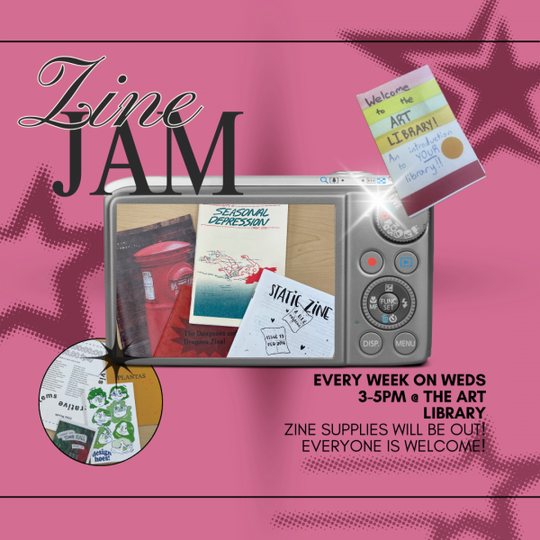 Weekly Zine Jam at the Art Library