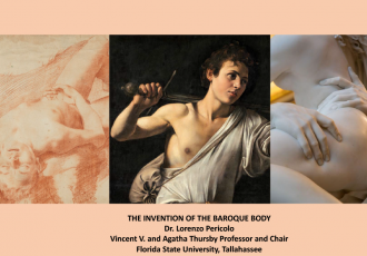 Lorenzo Pericolo. The Invention of the Baroque Body Lecture Banner.