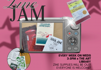 Weekly Zine Jam at the Art Library