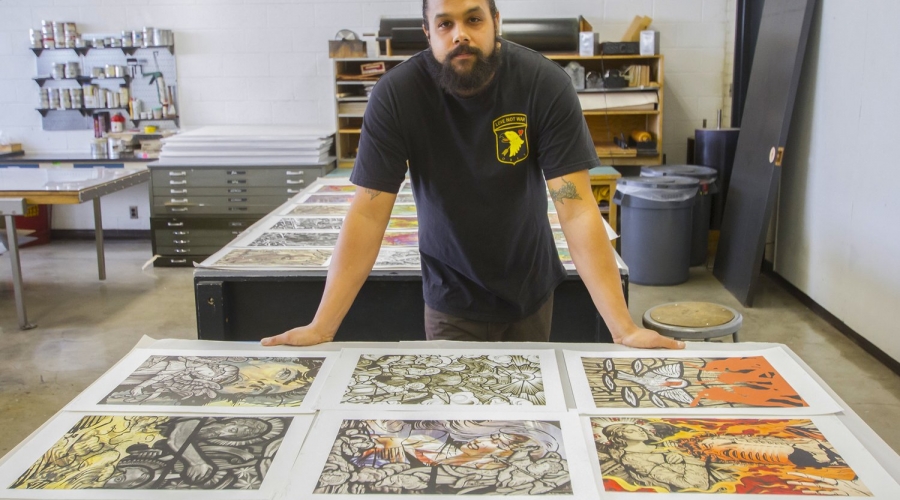 Aaron S. Coleman. Courtesy of the artist. Photo: Kyle Mittan/University of Arizona