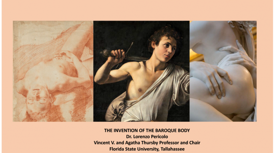 Lorenzo Pericolo. The Invention of the Baroque Body Lecture Banner.