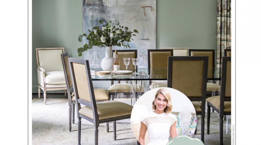 Alumn Clary Bosbyshell in Traditional Home Magazine