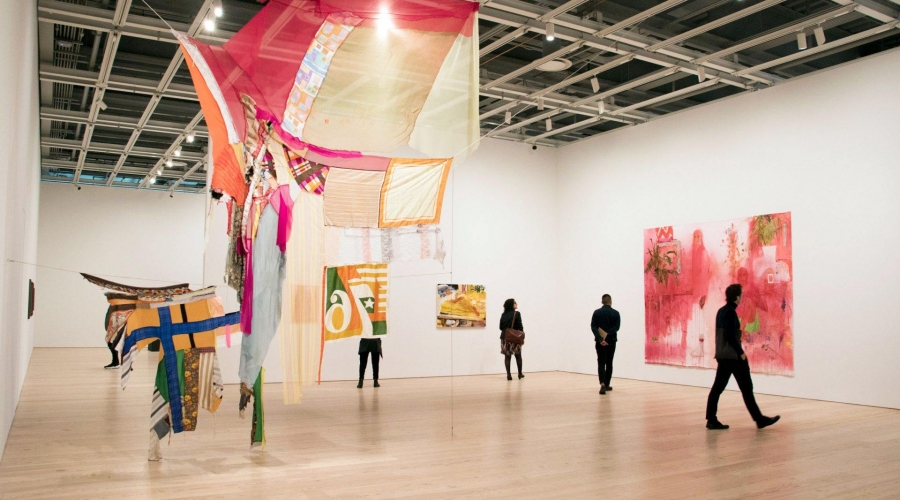An installation view of the Whitney Biennial 2019  Photo: Stefanie Li
