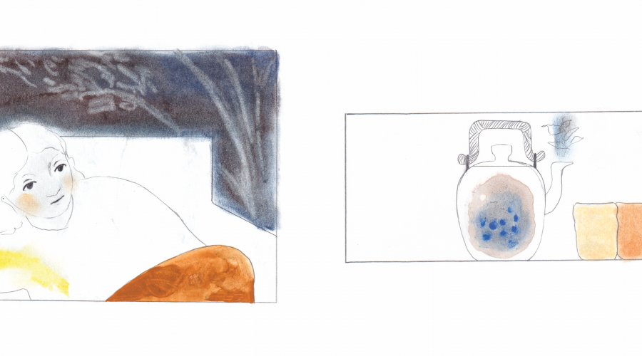 Aidan Koch, Excerpt from Stone Blue Sky, 2021. Courtesy of the artist.