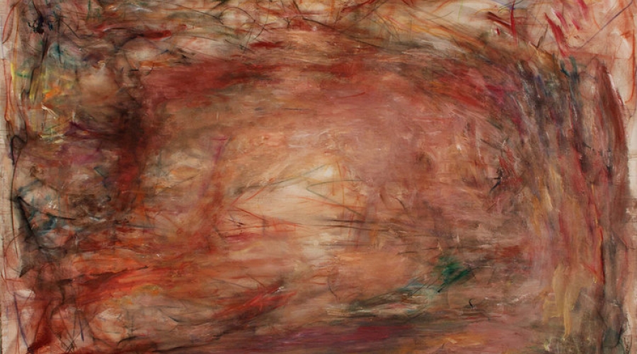 Michael Paxton, Heavy Red 2, 72" x 96" 2015