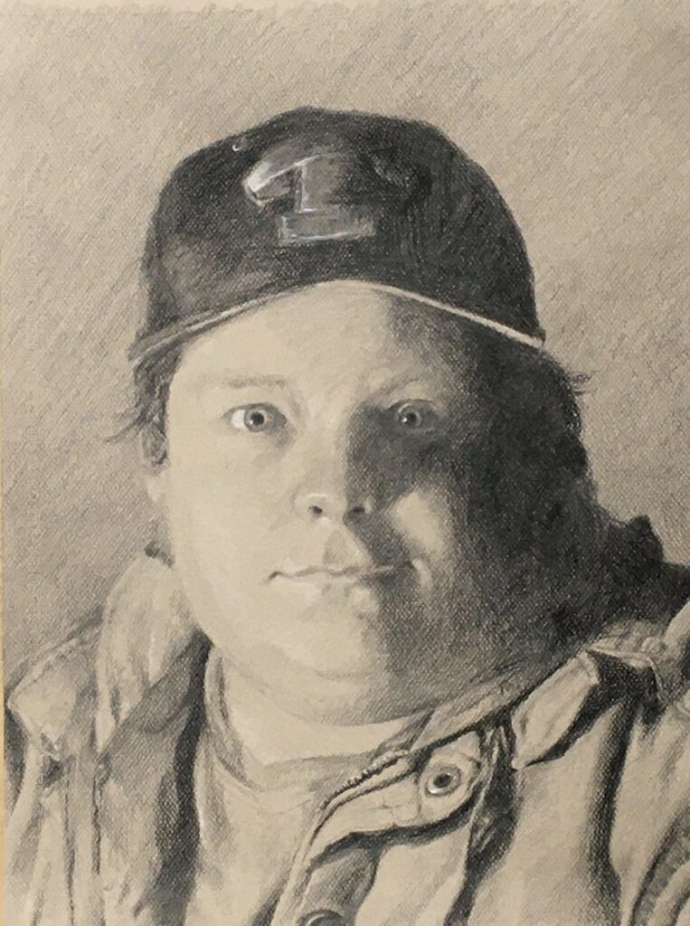 Work by Eason Parker in Drawing 1, taught by Chad Hayward