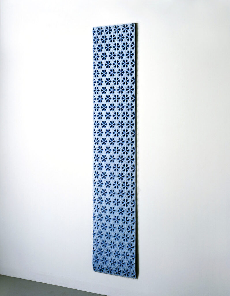 Imi Hwangbo, Lepidoptera. Hand-cut mylar.