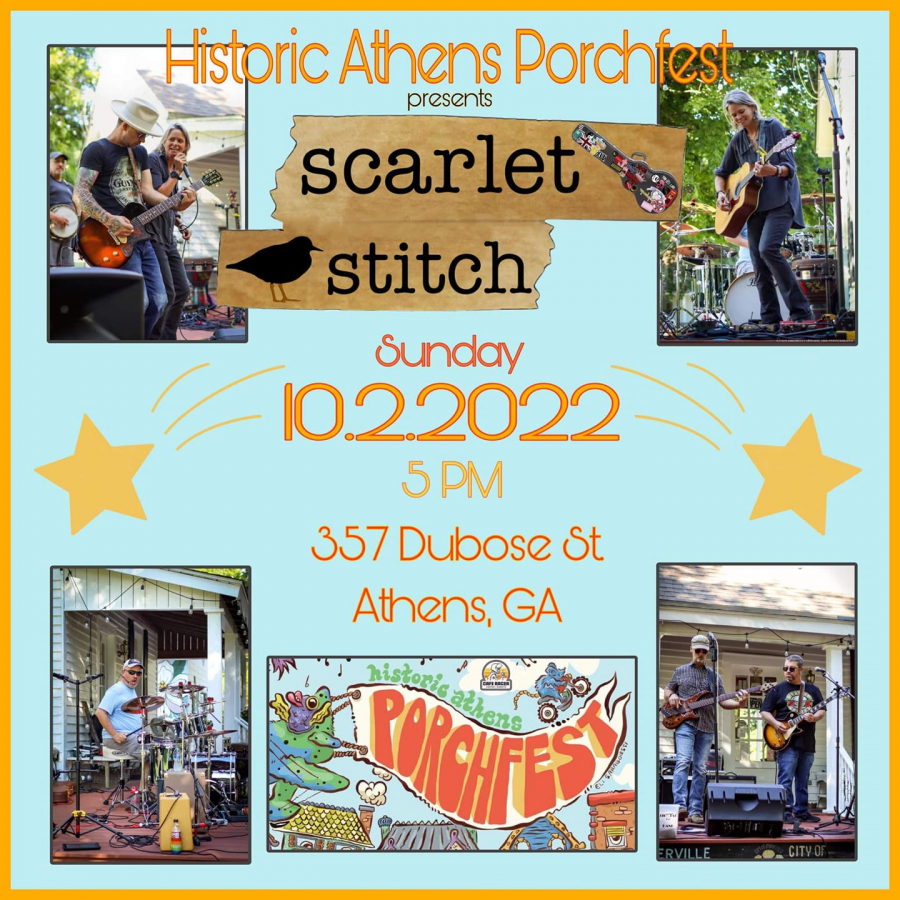 Scarlet Stitch flyer