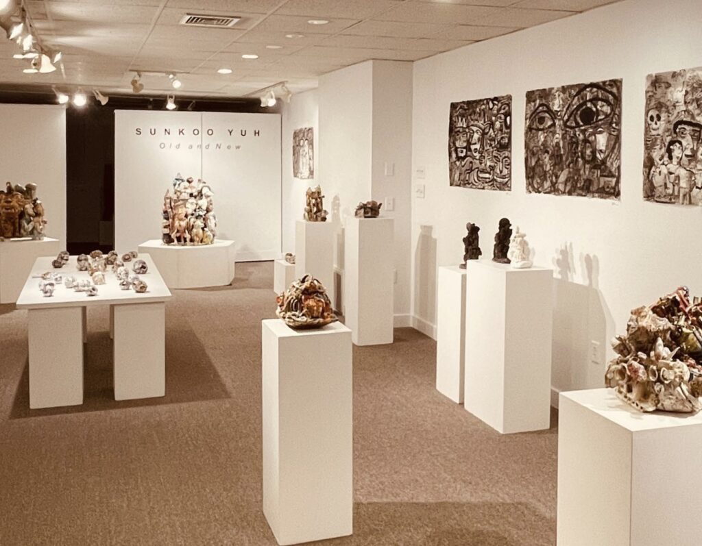 View of Old and New exhibition at Lucy Lacoste Gallery. 2022