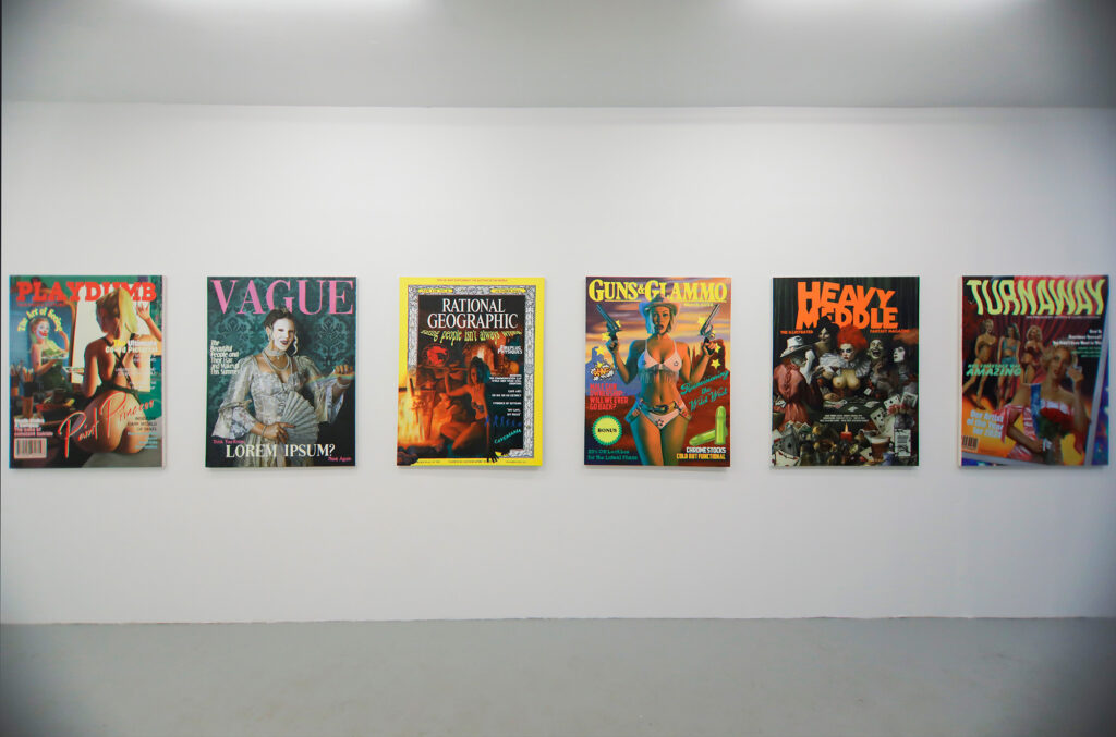 Hail Holtzclaw: GLOSS installation view, 2024.