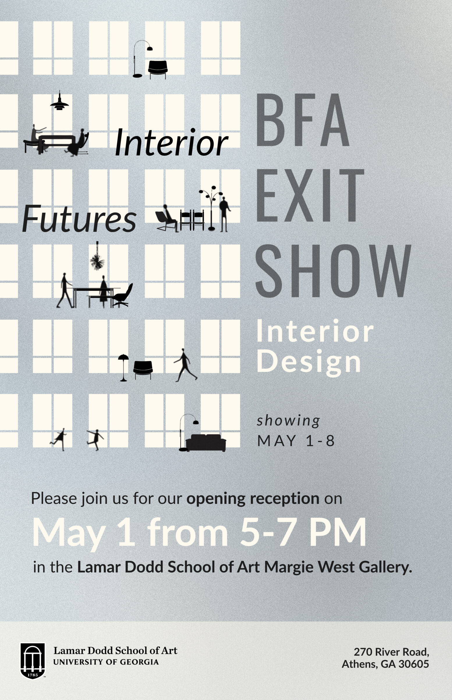 Interior Futures: 2026 Spring Interior Design BFA Exit Show