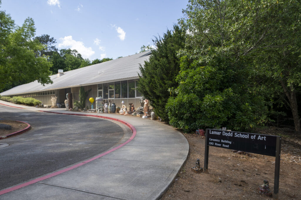 External photo of the Ceramics Building
