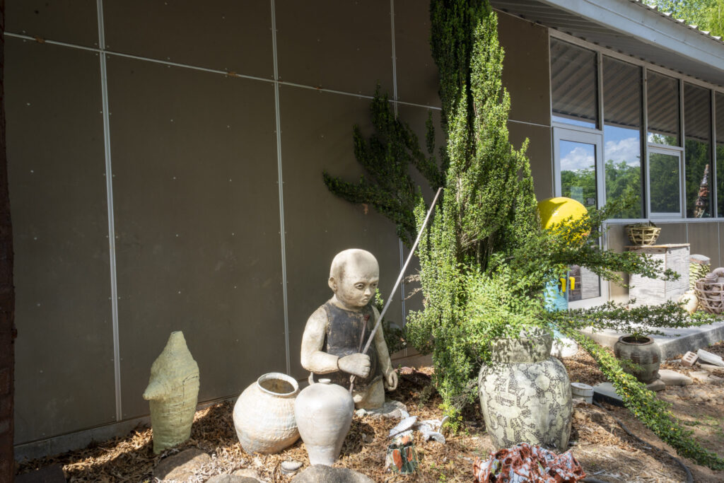 Photo of the outside of the Ceramics Building